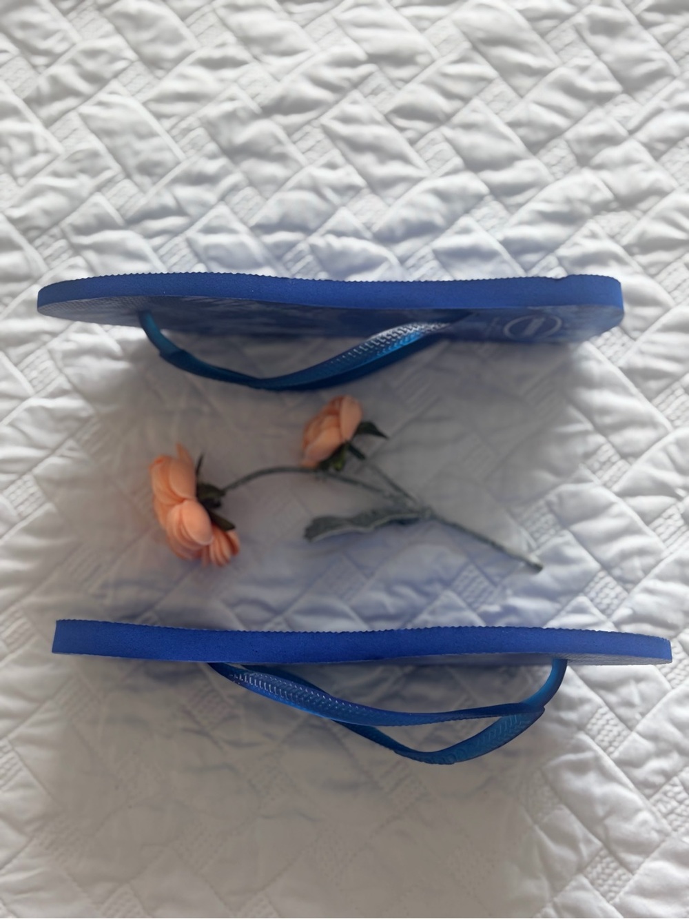 Havaianas Blue Tie Dye Flip Flops Sandals Size 9/10W Thong Sandals - Picture 4 of 6